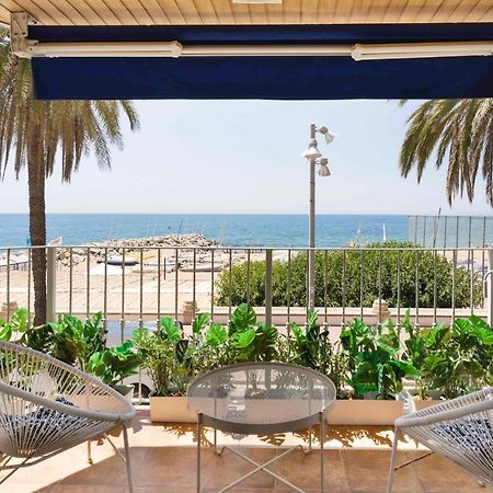 Apartamento Primera Linea De Mar Con Espectaculares Vistas Lejlighed Sant Pol De Mar Eksteriør billede
