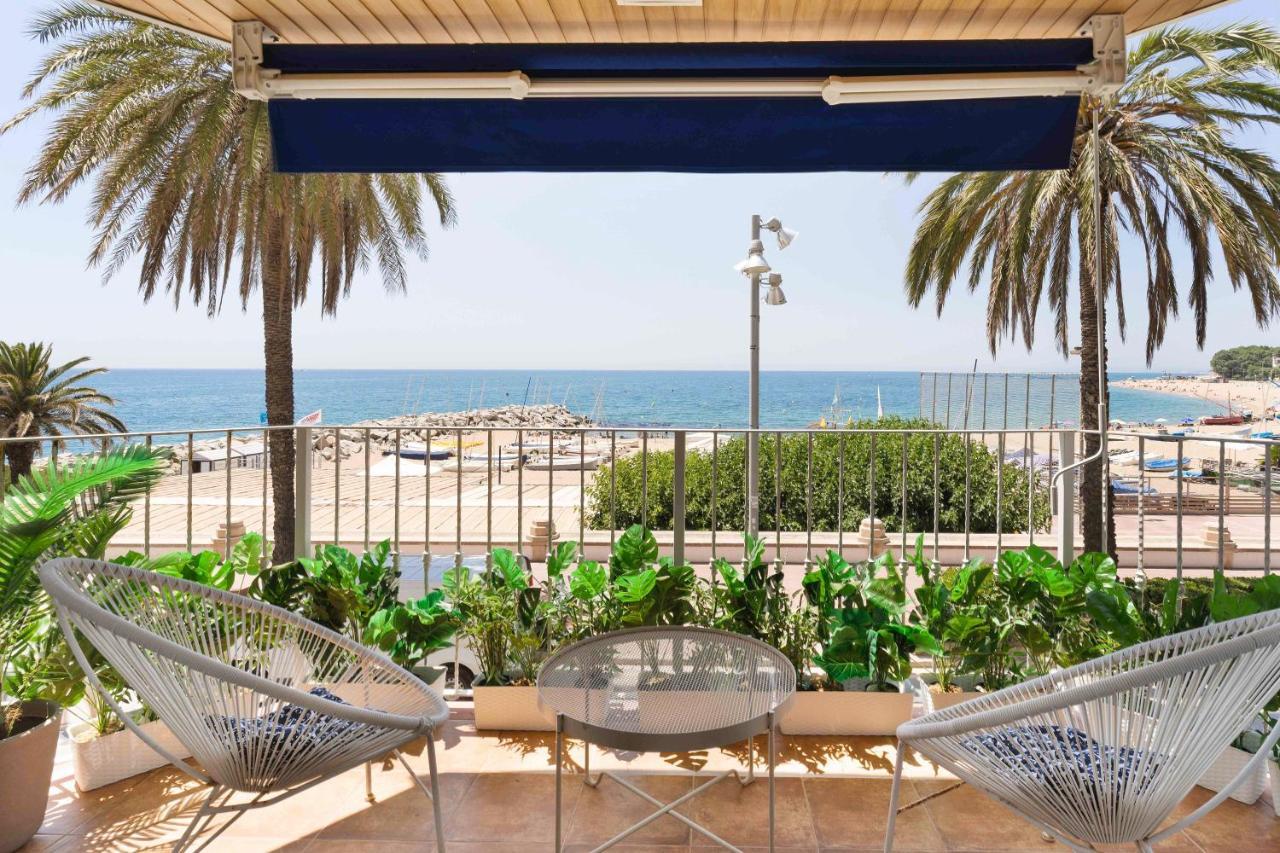 Apartamento Primera Linea De Mar Con Espectaculares Vistas Lejlighed Sant Pol De Mar Eksteriør billede