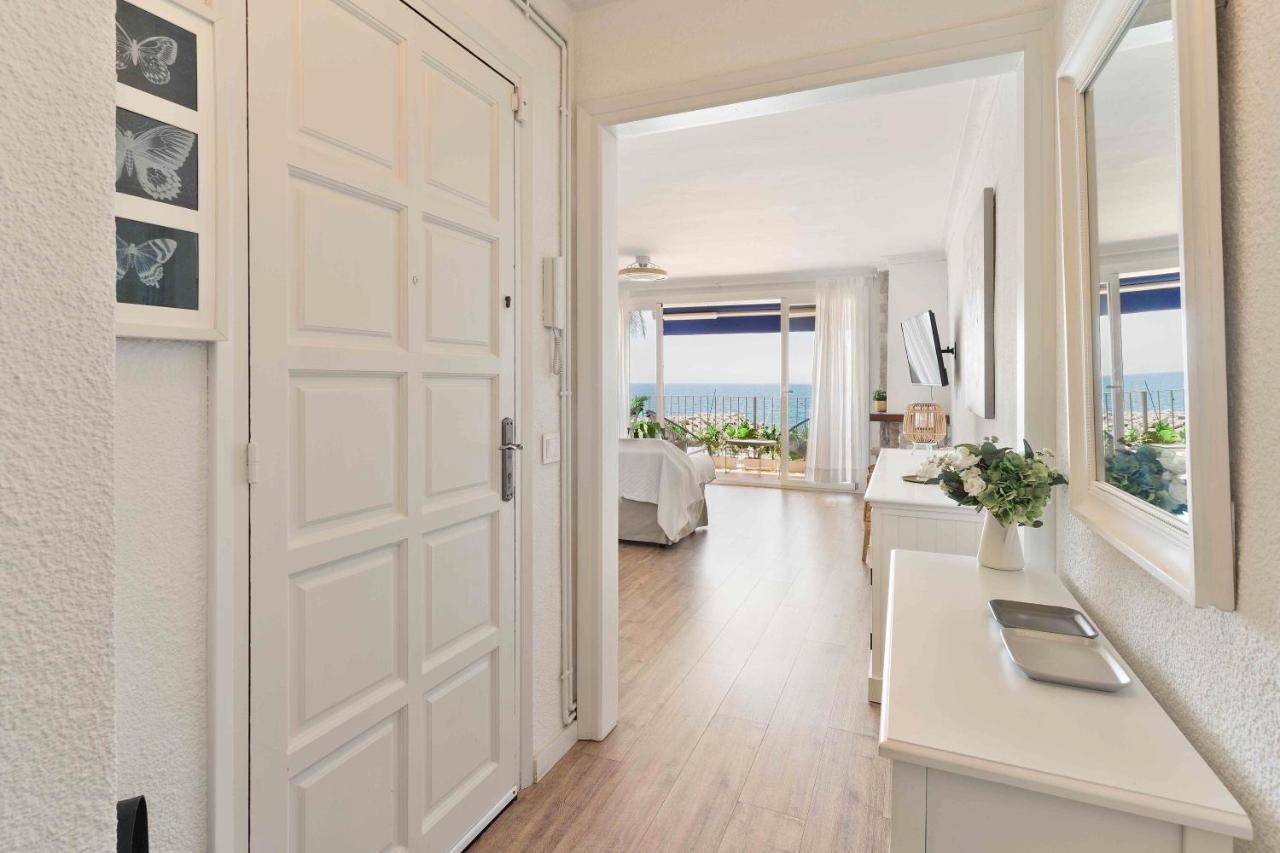 Apartamento Primera Linea De Mar Con Espectaculares Vistas Lejlighed Sant Pol De Mar Eksteriør billede