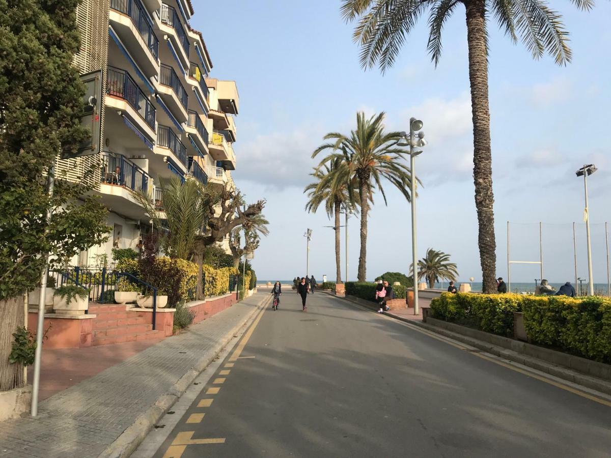 Apartamento Primera Linea De Mar Con Espectaculares Vistas Lejlighed Sant Pol De Mar Eksteriør billede